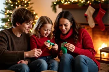 Skarpetki świąteczne dla całej rodziny